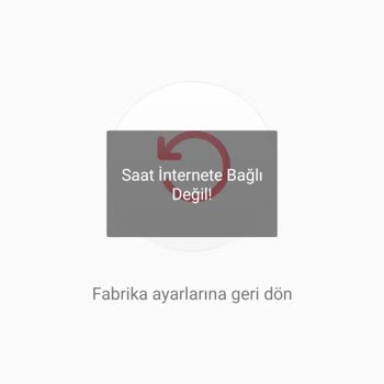 Wiky Watch 4 Saatimiz Arızalı