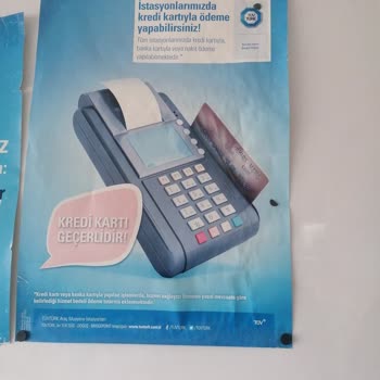 Tüvtürk Erzincan İstasyonu Karta Komisyon