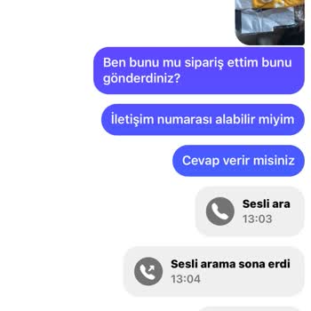 Papatya Bebe Yanlış Ürün Gönderdiler Arkasında Durmuyorlar.