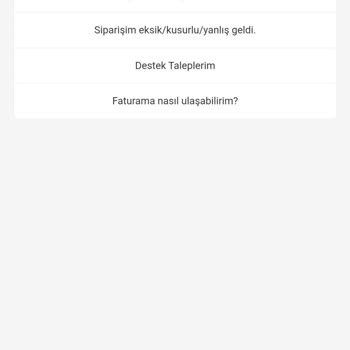 Trendyol Siparişte Eksik Ürün Gönderildi