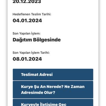 AGT Kurye 20 Günde Gelmeyen Kargo