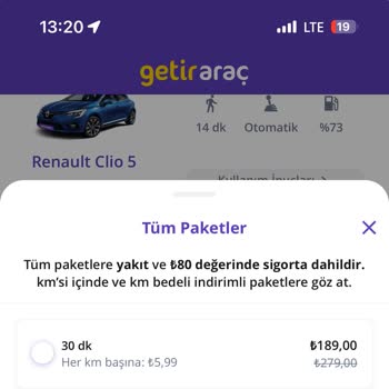 Getir Araç Paketleri Müşteri Yanıltıyor!