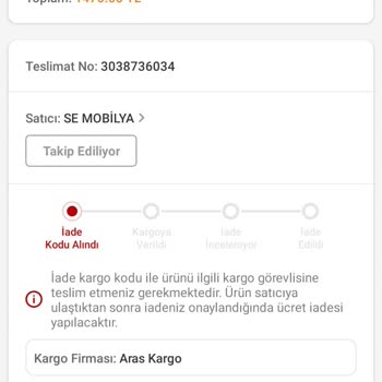 Dekor Mobilyacım Trendyol Hayal Kırıklığım