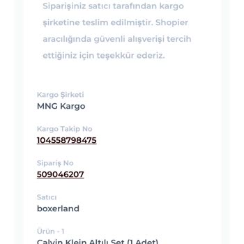 Boxerland (Shopier) Kalitesiz Ürün Ve İade Sorunu!