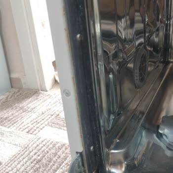 Vestel Paslı Bulaşık Makinesi Ve Teknesi Delik