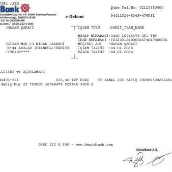 Denizbank Aracılığıyla Microsoft Hesabımdan Para Çekti