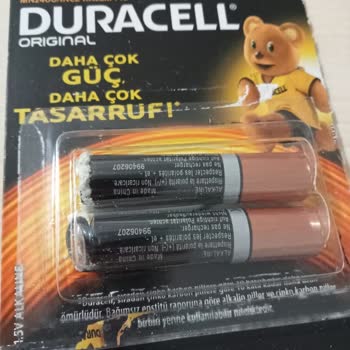 Duracell Aaa 2'li Pil Kullanmadan Patladı