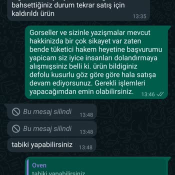 Oven Concept Mağdurlarından Birisiyim Dikkatli Olunmalı