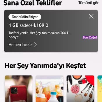 Vodafone Tarife Önerisiyle Aldatabilir Sizi De Aman Dikkat