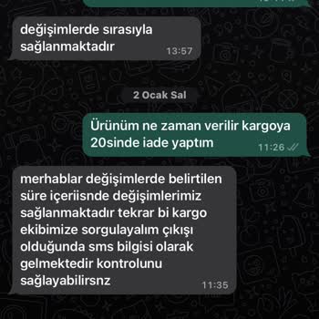 İdil Mulhan Butik Memnuniyetsizlik. Sipariş Şikayet
