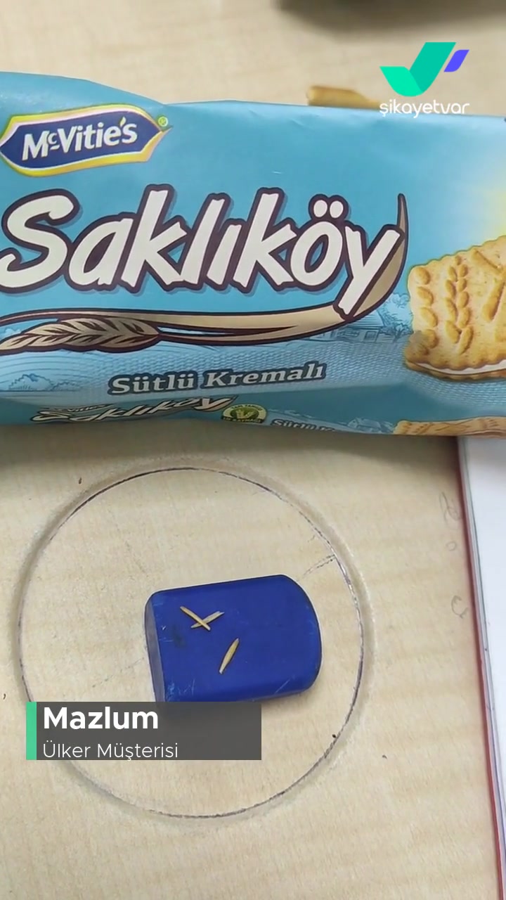Ülker Bisküvi İçinden Kabuk Çıktı! videonun kapak resmi