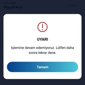 Paycell Para Yatırmada Hatta Verme