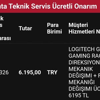 Penta Teknoloji Tamir İçin Uçuk Fiyatlandırma