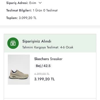 Boyner Online Mağaza Sipariş Gecikmesi