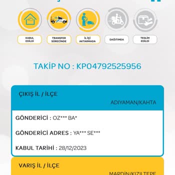 PTT Kargo Teslim Edilemeyen Kargo Sorunu