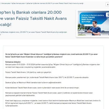 İş Bankası Kampanya Kafa Karışıklığı!