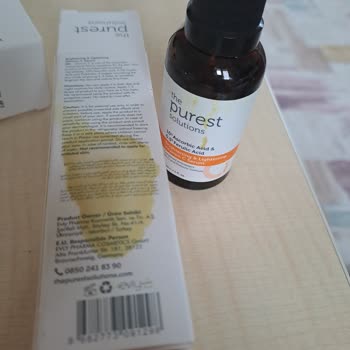 The Purest Solutions Aldığım Serum Elime Ulaştığında Dökülmüştü.
