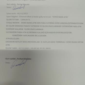 Akbank ATM Para Yutması