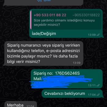 Tuba Butik Ücret İadesi Bekleyişi Ve İletişimsizlik