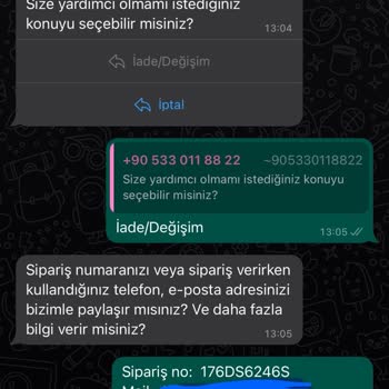 Tuba Butik Ücret İadesi Bekleyişi Ve İletişimsizlik