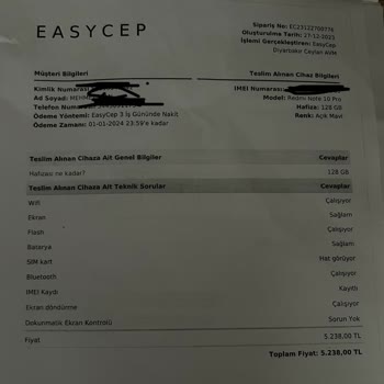 EasyCep Kurumsal Diye Güvendim Yanlış Mı Yaptım?