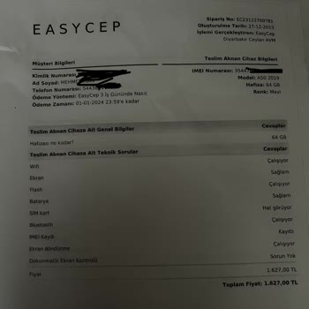 EasyCep Kurumsal Diye Güvendim Yanlış Mı Yaptım?