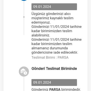 MNG Kargo Teslim Edilmeyen Kargo
