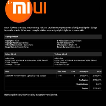 miuiturkiye.net Xiaomi Dikey Süpürge Servis Aldatmacası