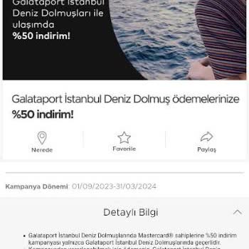 Galataport İstanbul Deniz Dolmuş Fiyatlarında Fahiş Artış Ve Yapılan Aldatma