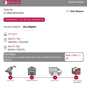 Horoz Lojistik Bursa İşini Yapmıyor