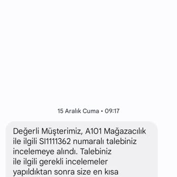 A101 Fiyat Tutarsızlığı Ve Müşteri Hizmetleri Çözüm Sorunu