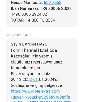 Otelextra Peşin Aldığı Paramı Ödemedi.
