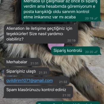 Alienationwear Siparişi Teslim Etmiyor