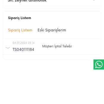 Sporpark Kargoya Verilmeme İade Yapılmama