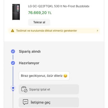 Hepsiburada Gürkaynak Beyaz Eşya LG