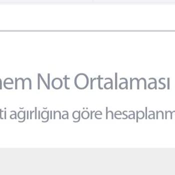 e-okul Ortalamam Yükselemiyor Notlarımın Girilmesine Rağmen