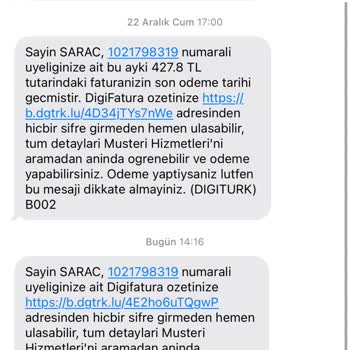 Digiturk Adlı Firmanın Haksız Kazanç Elde Etmesi