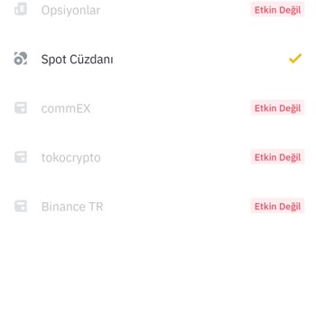 Binance Trden Binance Para Aktarımı Hatası