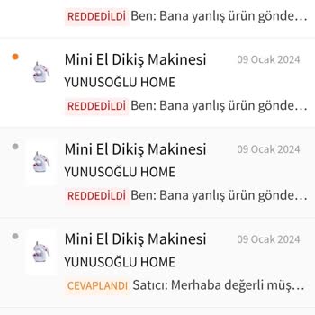 Yunusoğlu Home Sivas Dan Gelen Yarı Fiyatına Ürün Gafı