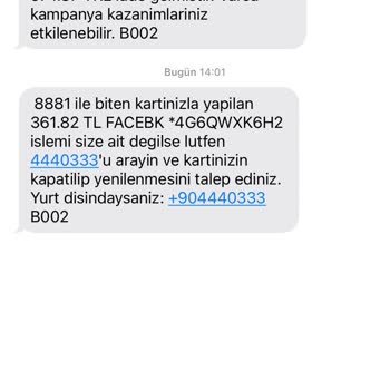 Facebook İzinsiz Karttan Para Çekiyor