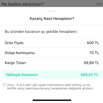 Dolap Komisyonunun Artması