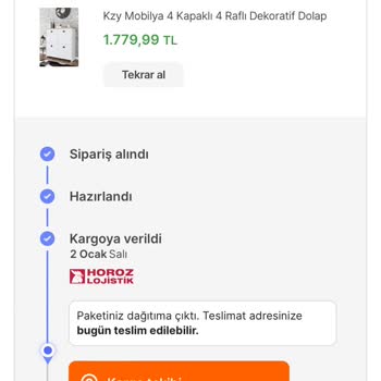 Horoz Lojistik Teslim Edilmeyen Kargo