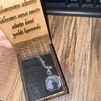 Boem Takı Isıda Resim Gözüken Kolye