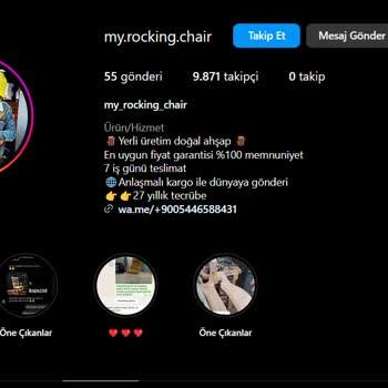 My. Rocking. Chair (Instagram) Engelleyip Paraları Geri Yollamıyorlar