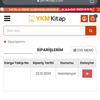 YKM Siparişimi Teslim Etmedi