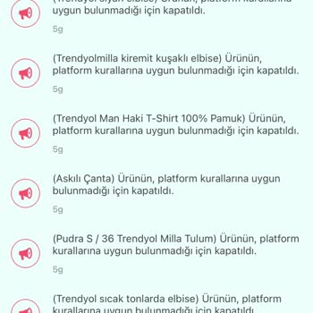 Dolap Yüksek Komisyonlar & İptal Edilen Markalar