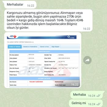 Tafs Siparişimdeki Eksikler Ve Kargo Sürecinde Yaşadığım Sorunlar