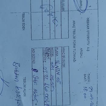 Opel Firması Araç Hasarını Giderememe