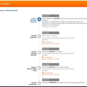 MNG Kargo _ Teslim Edilemedi
