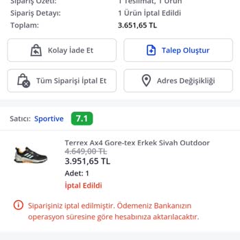 Moka Ücret İadesi Yapmaması